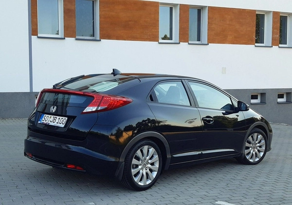 Honda Civic cena 43900 przebieg: 170214, rok produkcji 2012 z Olsztyn małe 121